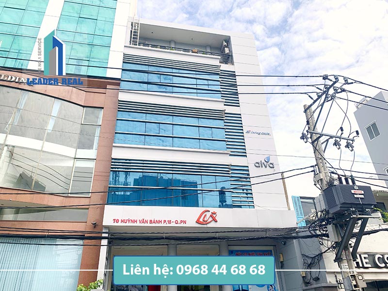 Cho thuê văn phòng tại tòa nhà 70HVB building quận Phú Nhuận