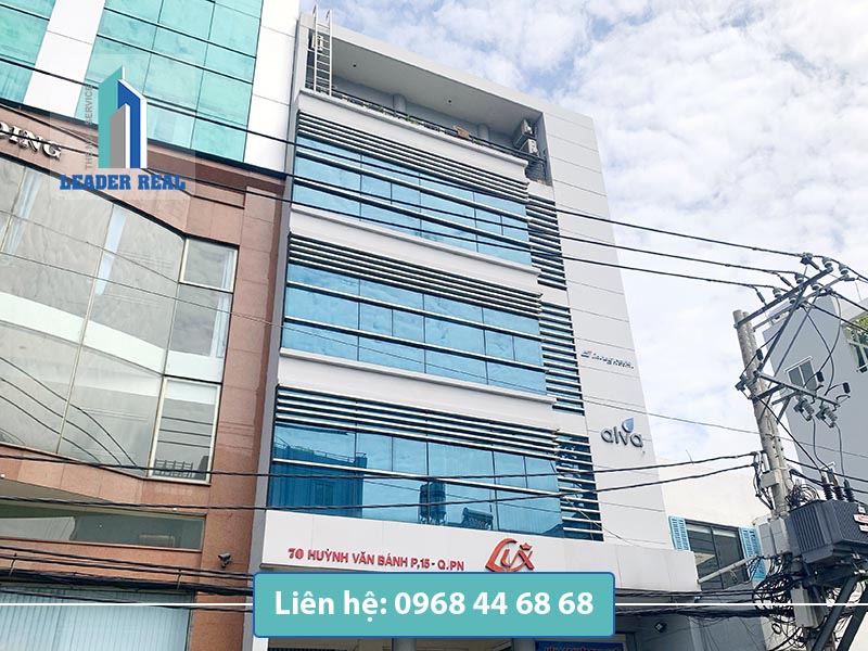 Văn phòng cho thuê tại tòa nhà 70HVB building quận Phú Nhuận