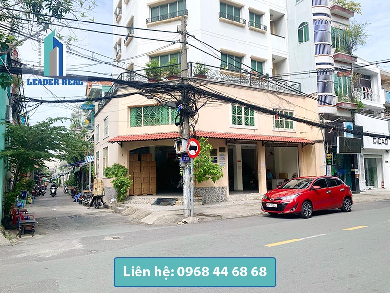 Mặt tiền tòa nhà cho thuê văn phòng Kinh Luân building quận Phú Nhuận
