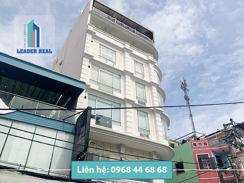 View cạnh của tòa nhà cho thuê văn phòng Sogetraco building quận Phú Nhuận