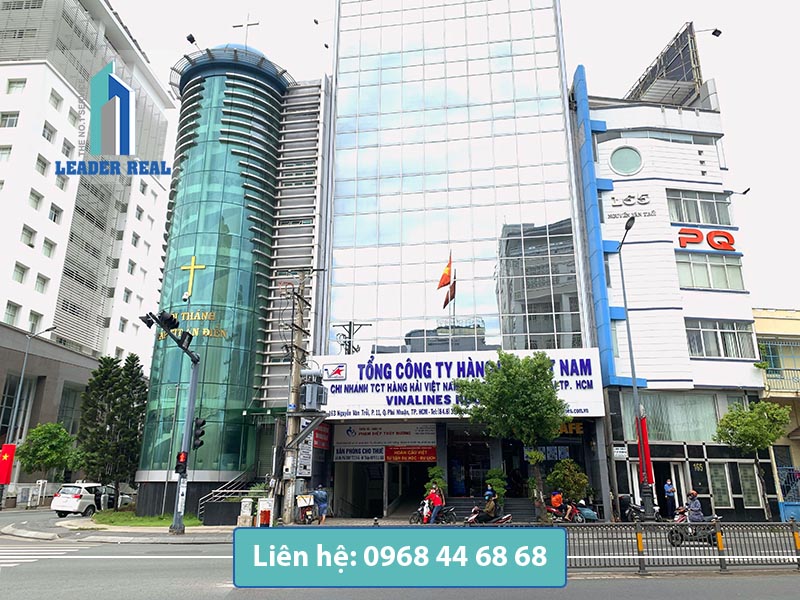 Mặt tiền tòa nhà cho thuê văn phòng Vinalines building quận Phú Nhuận