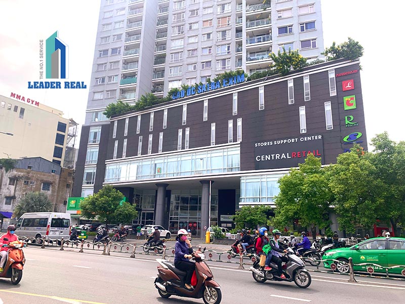 Mặt tiền văn phòng cho thuê Satra Eximland building quận Phú Nhuận