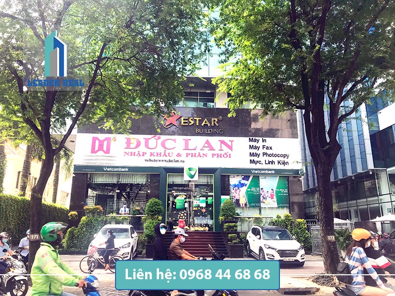 Mặt tiền văn phòng cho thuê Estar building quận 3