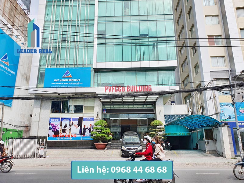 Mặt tiền văn phòng cho thuê PVFCCO building quận Bình Thạnh