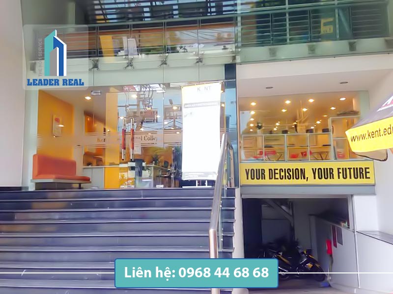 Lối vào văn phòng cho thuê Kent building quận Phú Nhuận