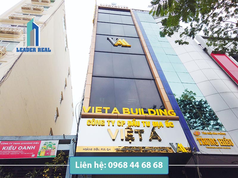 Cho thuê văn phòng Việt Á building quận 4